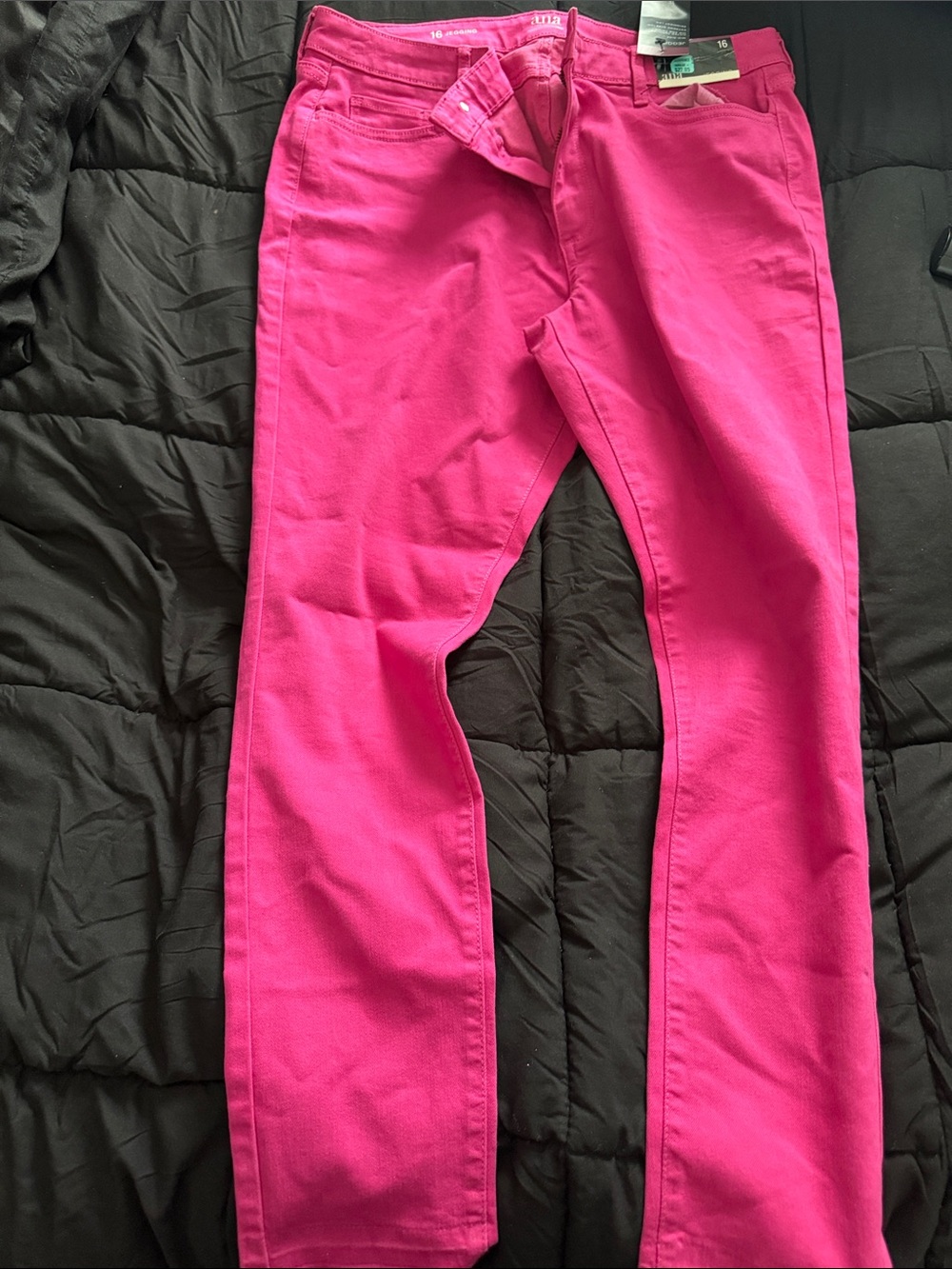 a.n.a Hot Pink Skinny Jeans